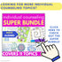 Individual Counseling Curriculum Bundle II with 6 School Counseling Lesson Plans